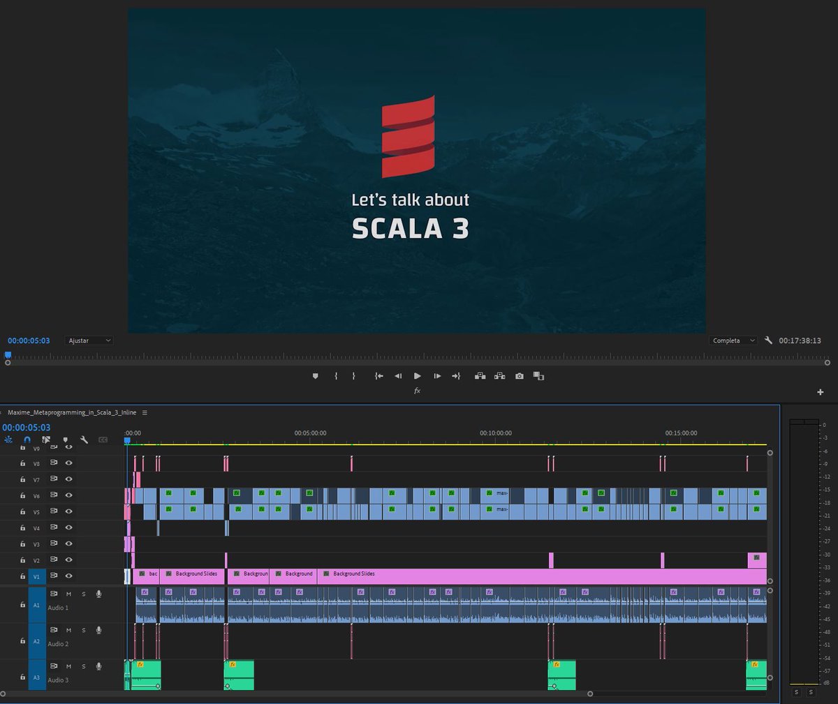 Xebia (@xebia_global) on Twitter photo A peek behind the scenes of all the amazing work @RaulVazquezRui2 does for each episode of "Let's take about Scala 3."
In the works now is a talk from <a href="/maximekjaer/">Maxime Kjaer</a> on metaprogramming with Inline in #Scala 3. Stay tuned! A peek behind the scenes of all the amazing work @RaulVazquezRui2 does for each episode of "Let's take about Scala 3."
In the works now is a talk from <a href="/maximekjaer/">Maxime Kjaer</a> on metaprogramming with Inline in #Scala 3. Stay tuned!