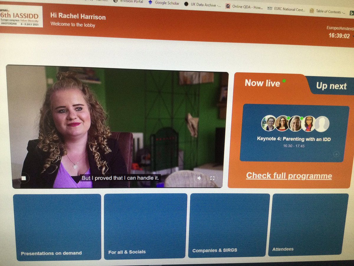 Dr Rachel Harrison (@rachsocialcare) on Twitter photo <a href="/IASSIDD/">IASSIDD</a> Thank you so much to Racheline and Wijnanda for sharing their experiences of being a parent who has intellectual disabilities. Very personal and important stories and advice <a href="/uow_hcsc/">BSc Hons Health & Social Care (w/ Disability path)</a> <a href="/TizardCentre/">Tizard Centre</a> <a href="/IASSIDD/">IASSIDD</a> Thank you so much to Racheline and Wijnanda for sharing their experiences of being a parent who has intellectual disabilities. Very personal and important stories and advice <a href="/uow_hcsc/">BSc Hons Health & Social Care (w/ Disability path)</a> <a href="/TizardCentre/">Tizard Centre</a>