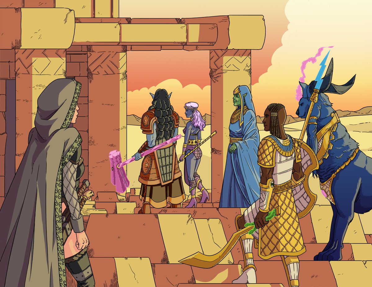 ebmacomics's tweet photo. Tomb raiding with the squad https://t.co/bz8ubtJPvd