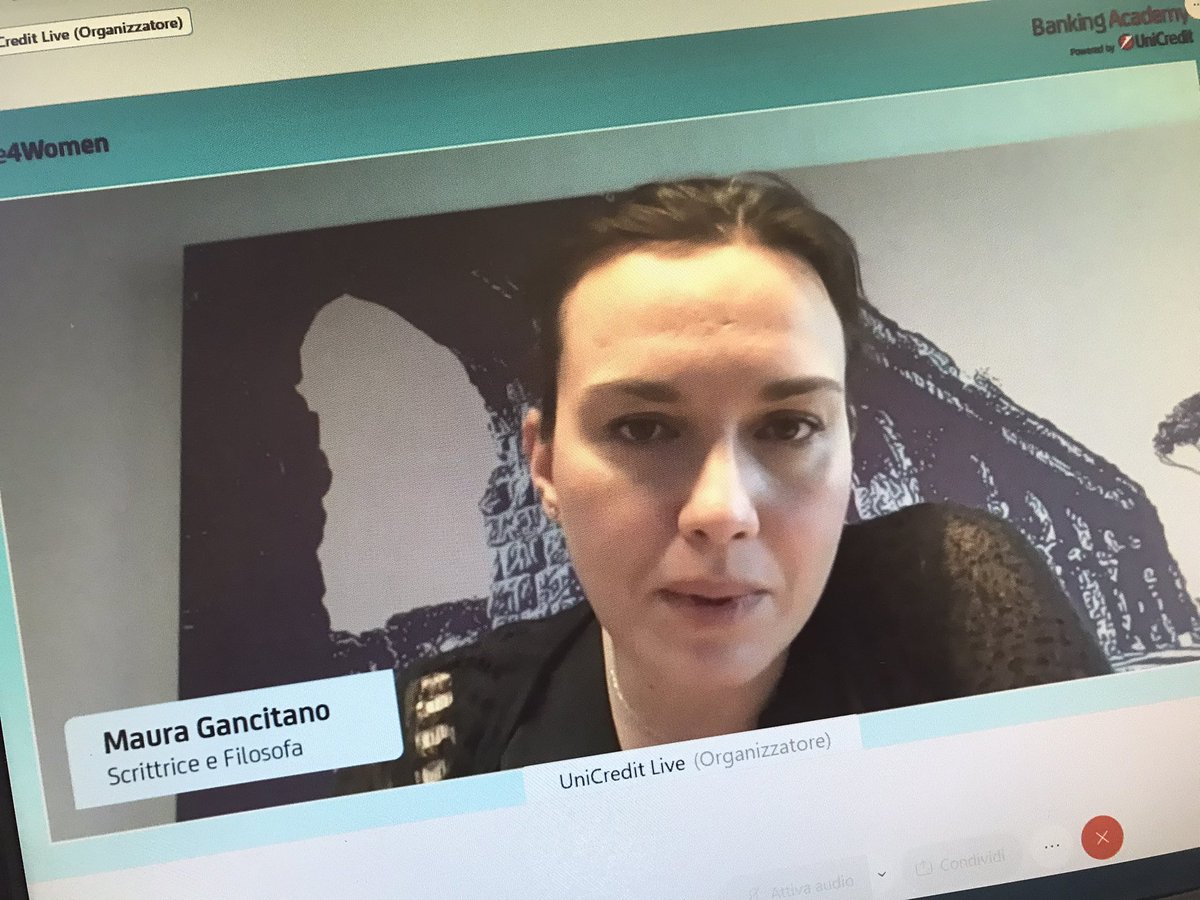 #financialeducation e #impresasociale e #culturale al femminile, interessante #talk con <a href="/MauraGancitano/">Maura Gancitano</a> <a href="/Chiaratagliafer/">chiara tagliaferri</a> <a href="/L_Introini/">Loredana Introini</a> <a href="/UniCredit_IT/">UniCredit Italia</a> #BankingAcademy <a href="/NeffatIvana/">DerekTaylor</a> <a href="/martalamanda/">Marta Lamanda</a> #TogetherWeMatter
