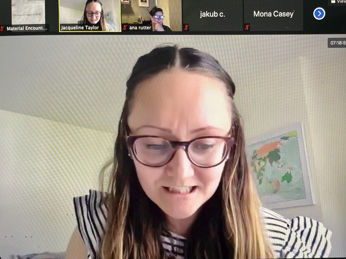 Material_Encounters (@materialencount) on Twitter photo Our very own <a href="/JaxterT/">Jacqueline Taylor</a> wraps up Uncertain knowledge(s) - we are still recording! <a href="/anarutter/">Dr ana rutter</a> <a href="/jturpie/">ejt</a> <a href="/myBCUresearch/">BCU Research</a> Our very own <a href="/JaxterT/">Jacqueline Taylor</a> wraps up Uncertain knowledge(s) - we are still recording! <a href="/anarutter/">Dr ana rutter</a> <a href="/jturpie/">ejt</a> <a href="/myBCUresearch/">BCU Research</a>