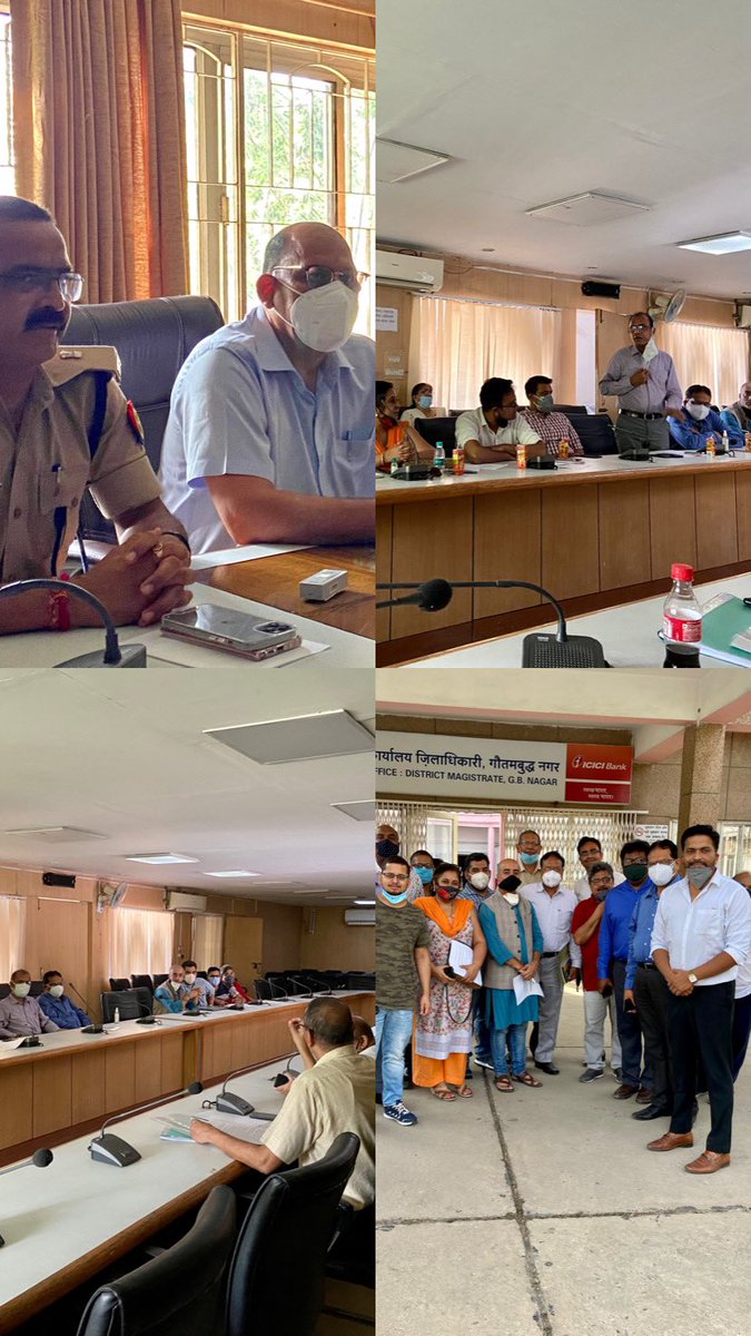 Team <a href="/volunteers7x/">volunteers7x Noida</a> माननीय #ADCP श्री <a href="/rvspps/">Ranvijay singh</a> का तहे दिल से आभार व्यक्त करता हैं। 
जिस तरह से उन्होंने आज सभी #society के निवासियों के साथ समस्त अधिकारियों को आमने सामने बिठा कर एक सौहार्दपूर्ण मीटिंग को अंजाम दिया वो तारीफ के काबिल है। <a href="/dmgbnagar/">DM NOIDA Gautam Buddha Nagar</a> <a href="/CeoNoida/">CEO, NOIDA Authority</a> आपका बहुत शुक्रिया