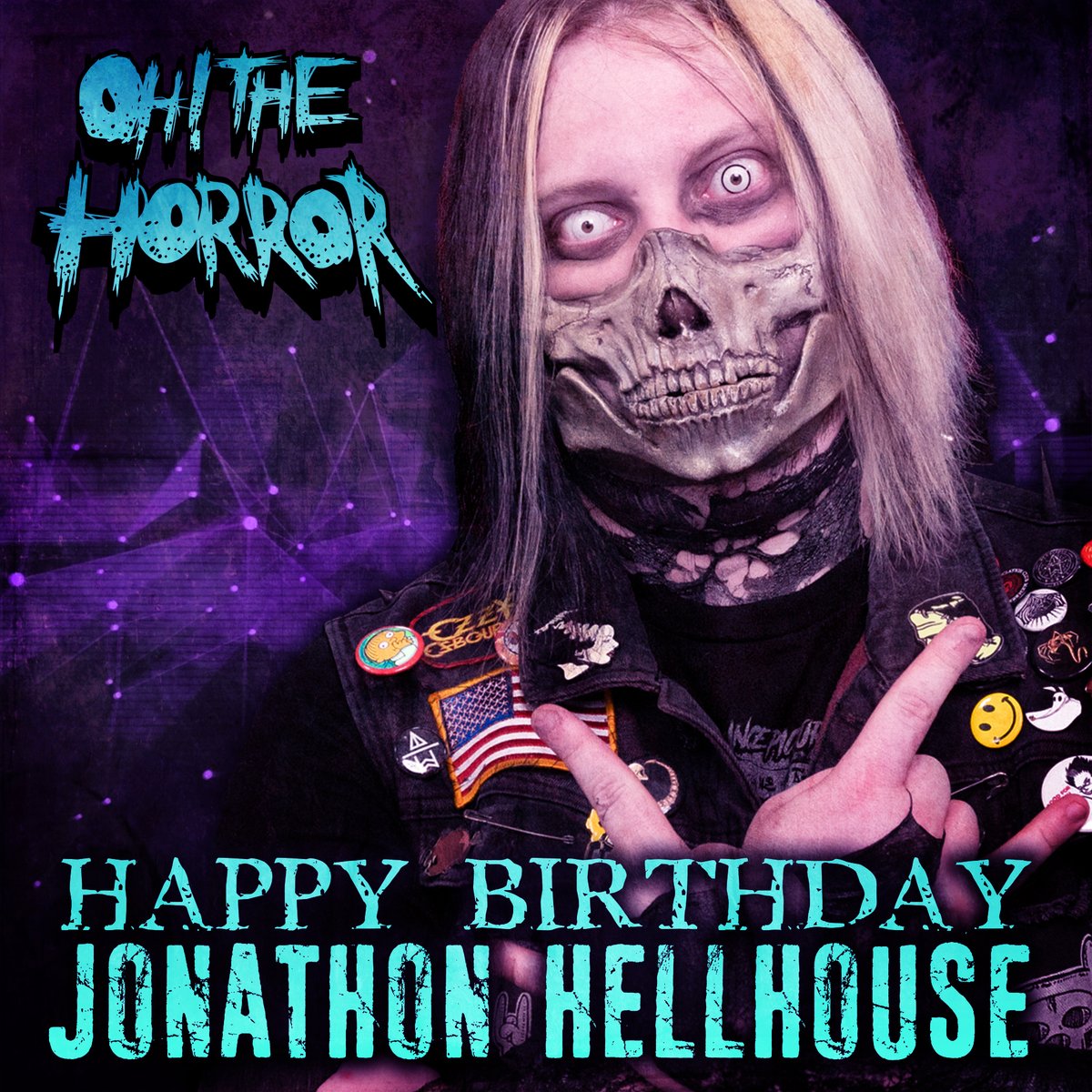 Happy Birthday to the one and only Jonathon Hellhouse of <a href="/Ohthehorror916/">Oh! The Horror</a>!