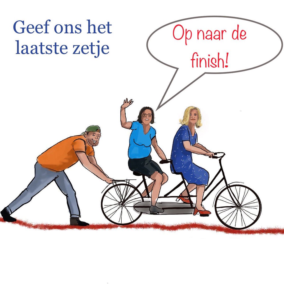 𝑽𝒐𝒐𝒓 𝒊𝒆𝒅𝒆𝒓𝒆𝒆𝒏 𝒅𝒊𝒆 𝒗𝒂𝒏 𝒉𝒆𝒕 𝒍𝒆𝒗𝒆𝒏 𝒉𝒐𝒖𝒅𝒕...
WE ZIJN ER BIJNA... Geef Yvon en mij het laatste zetje!!! Nog maar 3 dagen, dan moeten we op 80% zitten, en dan kunnen we door! 
voordekunst.nl/projecten/1210…
#veerkracht #leven #fietsen