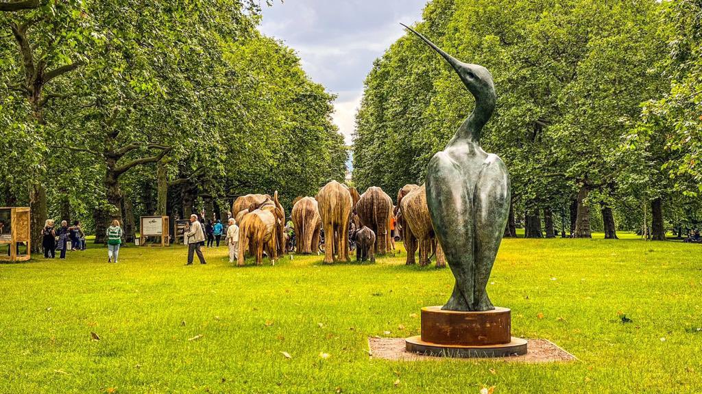 WildEastUK's tweet photo. COEXISTENCE UK 🇬🇧 
🦅Flying in to join the #CoExistence herd today are some of the rarest birds from British skies. The birds have flown in with @wildeastuk as part of a more local @coexistence.story 🌿

#wecoexist #coexistence #wildeast #mywildeast #elephantfamily #xerjoff https://t.co/Q9E27e0ZCs