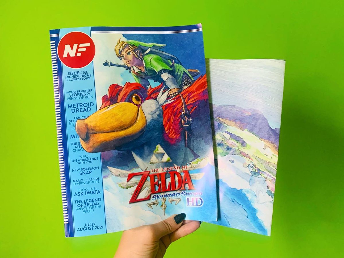 Linksliltri4ce's tweet photo. #NintendoForceMagazine #53 - July/August 2021
Look what arrived yesterday! Itโs the latest edition of @NintendoForce! If youโre not familiar, NFM is a fan-made magazine that keeps the classic #NintendoPower tradition alive! Totally recommend checking them out! https://t.co/n5C8e3SQPp