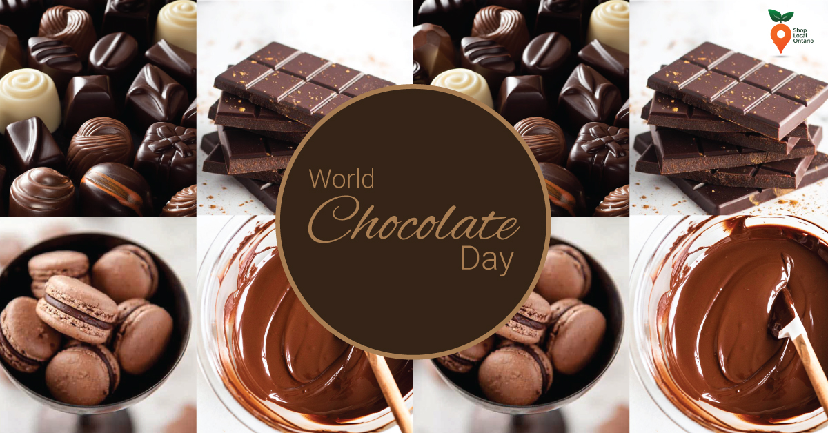 ShopLocalONT's tweet image. Today is World Chocolate Day Yum Yum! What a day this is, wondering how to celebrate we'll have some chocolate it's that easy. If you want some chocolate with that local boost check out ecs.page.link/4tHkR 

 #WorldChocolateDay #chocolate #Local #eatlocal #Ontario