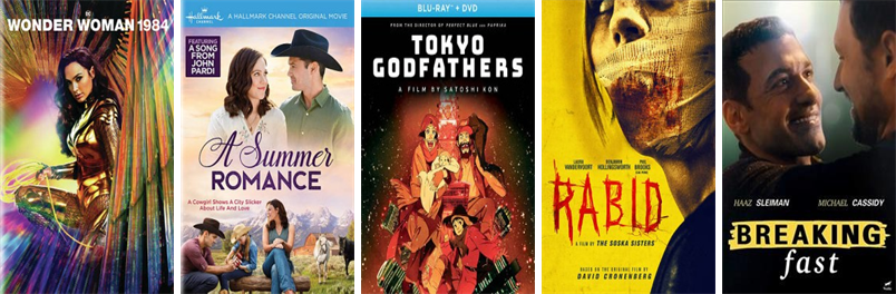 This week the Sharon Public Library has 12 new books and 19 new movies.  New items include Wonder Woman 1984, A Summer Romance, Tokyo Godfathers, Rabid, Breaking Fast, Terrified, Mystery Road, The Outpost, Mortal, and DeadTectives. https://t.co/nNXjO9i7n0 https://t.co/G1UxTV0ew1