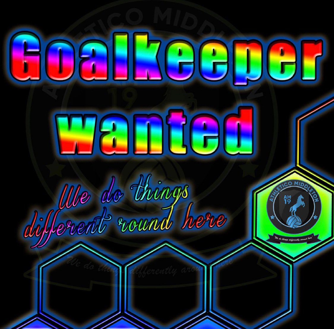 AthleticoMiddl1's tweet photo. Junior Goalkeepers - We Need You 

Does your child want to be a Keeper ? 

Please contact us - Year 1 to Year 7 we are looking for any keepers Any ability to come and join the club - one of the hardest positions on a pitch and one of the hardest positions to recruit 💯⚽️👋🏻 https://t.co/pMdCoZcKXQ