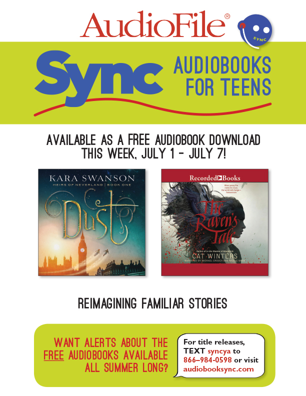 Free audiobook downloads of THE RAVEN’S TALE by Cat Winters end TODAY! audiofilemagazine.com/sync/

@AudioFileMag @audiobookSYNC @catwinters @HelloMLC #michaelcrouch #nicolewood #audiobooks #audiobooksync2021 #theravenstale #audiofilemagazine