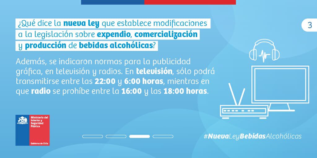 Senda_RM's tweet photo. ¡Buenas noticias! Hoy el @Senado_Chile aprobó la reforma a la Ley de Alcoholes! ✅👏 Iniciativa que nos permitirá continuar trabajando en la protección de nuestros niños, niñas y adolescentes.

Revisa aquí las principales modificaciones 👇 #NuevaLeyDeAlcoholes https://t.co/v0NUjdUmRS