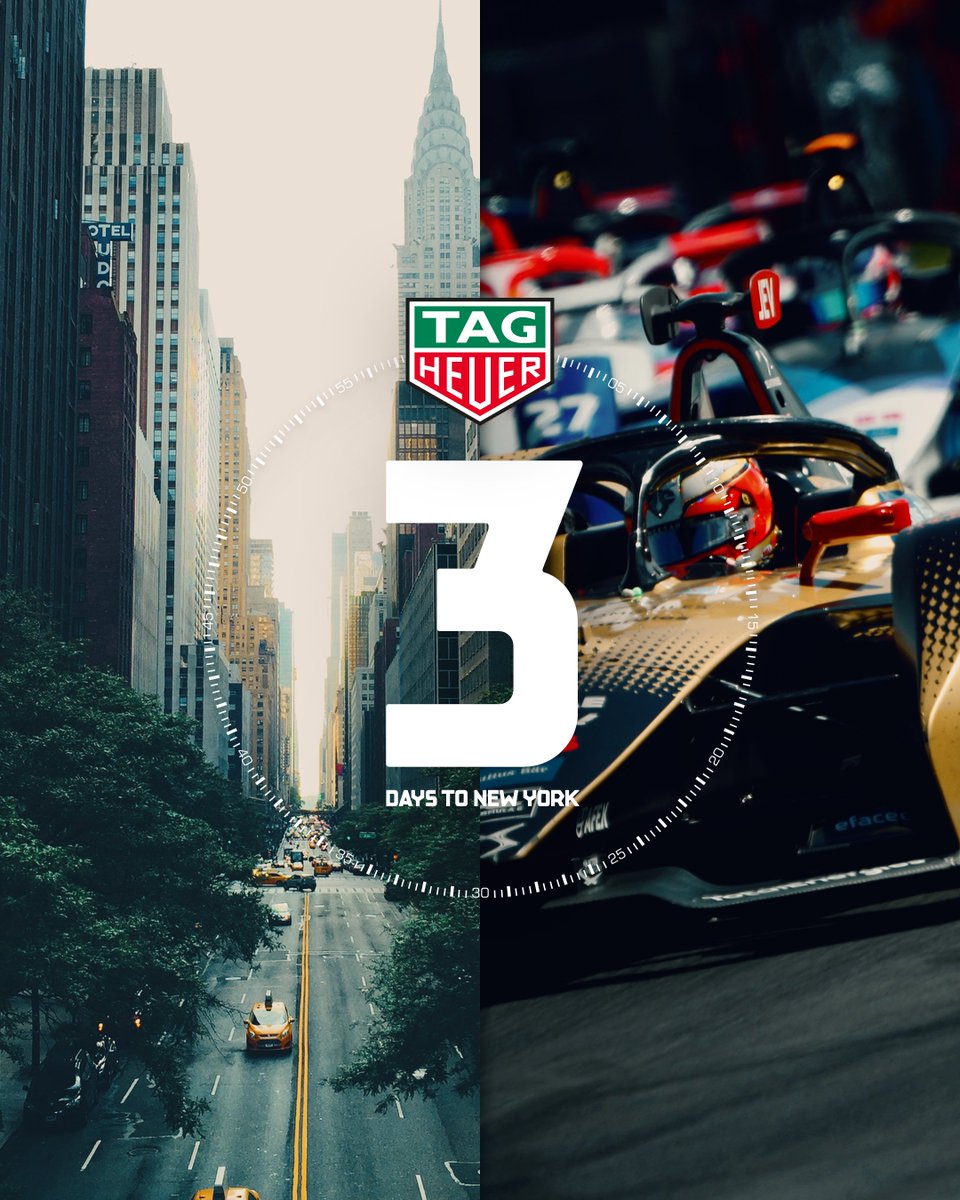 'Woaaah, we're halfway there!' 🎶

THREE days until the ABB #NYCEPrix! 

Hands up if you're excited 🙋🇺🇸