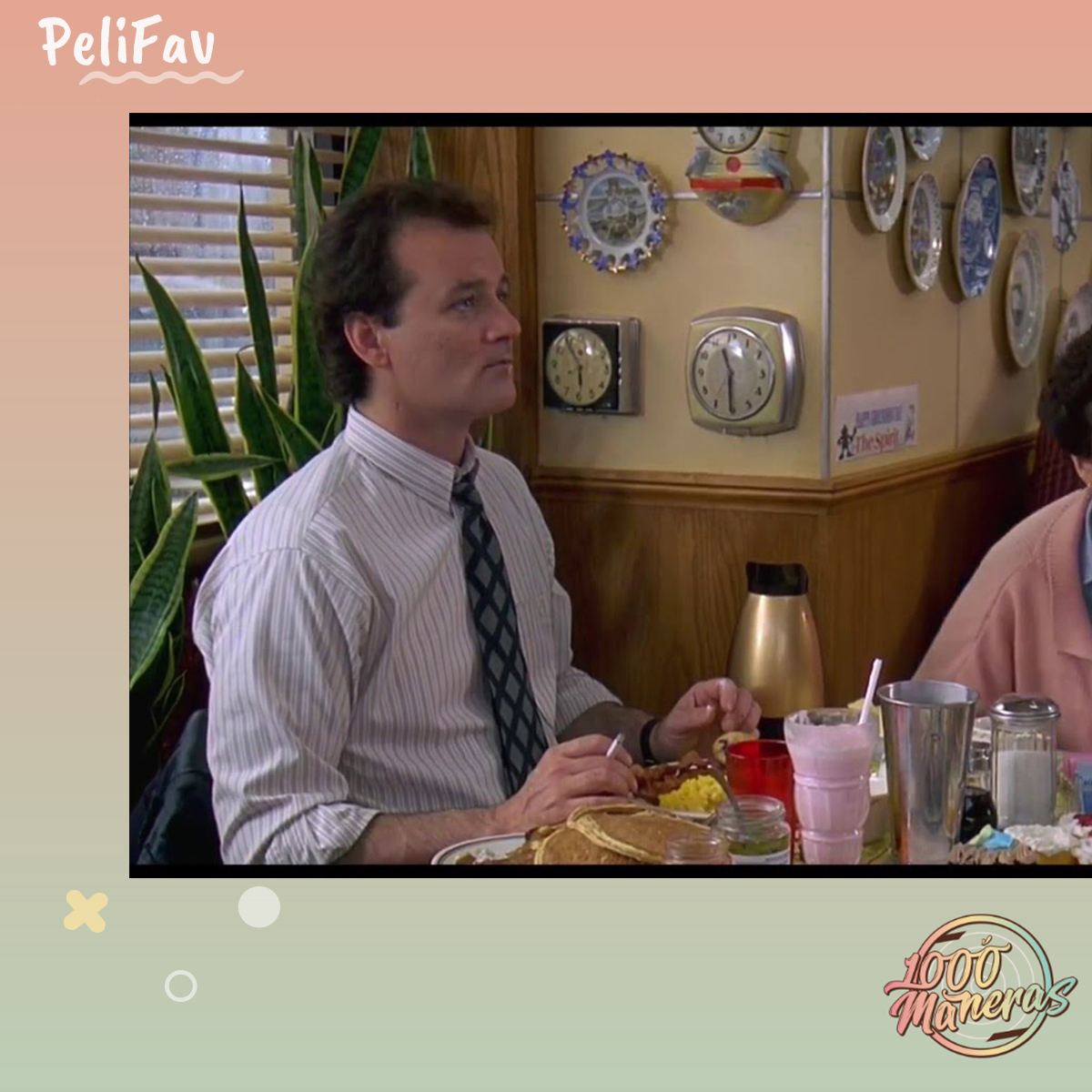 🎥Sección películas🎥

👉🏼Hoy os recomendamos Atrapado en el tiempo👈🏼

☕️Pocos actores toman tantas tazas de café al día como Bill Murray en esta película 

🎖¡Forma parte de la lista de las 10 mejores películas estadounidenses de Cine Fantástico!

📺La podéis ver en <a href="/PrimeVideoES/">Prime Video España</a>