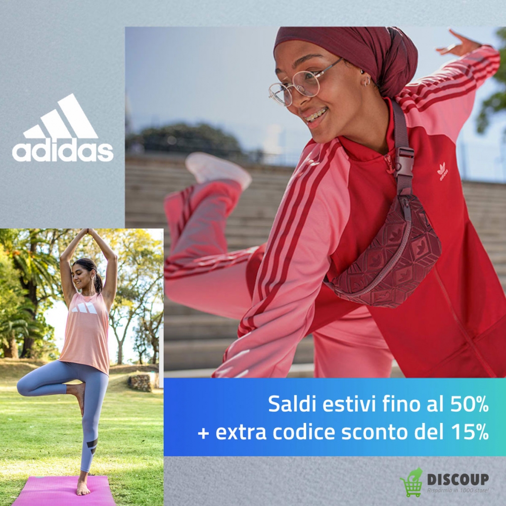 DiscoupCom's tweet image. Finalmente estate, finalmente i saldi!
Clicca qui piucodicisconto.page.link/adidasesclusiv… e scopri come risparmiare in esclusiva su Adidas il 15% extra sui saldi con sconti già fino al 50%
#adidassale #impossibleisnothing #adidasneo #adidasgazelle #adidasrunning #adidasperformance #discoup