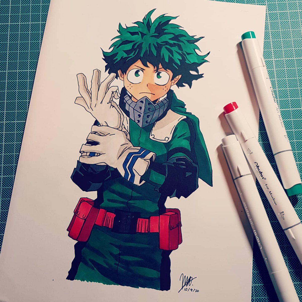 the_tiny_fox's tweet photo. Deku from BNHA!!!

*aggressively exudes weeb energy*

#BokuNoHeroAcademia #anime #art #MyHeroAcademia #Deku #Midoriya #midoriyaizuku #fanartanime #drawing #draw https://t.co/TJBGK12UGL