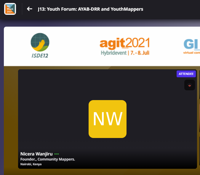 Africa Youth Advisory Board on DRR (@ayab_drr) on Twitter photo Addressing social inequality through #EO data with <a href="/nicerawanjiruki/">#CommunityMapper.</a>
#Mapping, #volunteerism and #diversity with <a href="/GeohazardMaps/">Geohazard Risk Mapping Initiative</a>
Thank you for sharing how data can change lives, changes lives.
All happening <a href="/ISDEYouth/">ISDE12 Youth Forum</a>
#ISDE12YF #EO4Impact #EO4Inclusion #CommunityMappers Addressing social inequality through #EO data with <a href="/nicerawanjiruki/">#CommunityMapper.</a>
#Mapping, #volunteerism and #diversity with <a href="/GeohazardMaps/">Geohazard Risk Mapping Initiative</a>
Thank you for sharing how data can change lives, changes lives.
All happening <a href="/ISDEYouth/">ISDE12 Youth Forum</a>
#ISDE12YF #EO4Impact #EO4Inclusion #CommunityMappers
