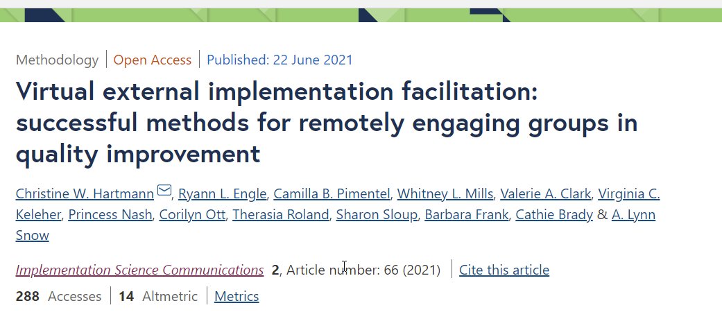 The Center for Implementation tweet media