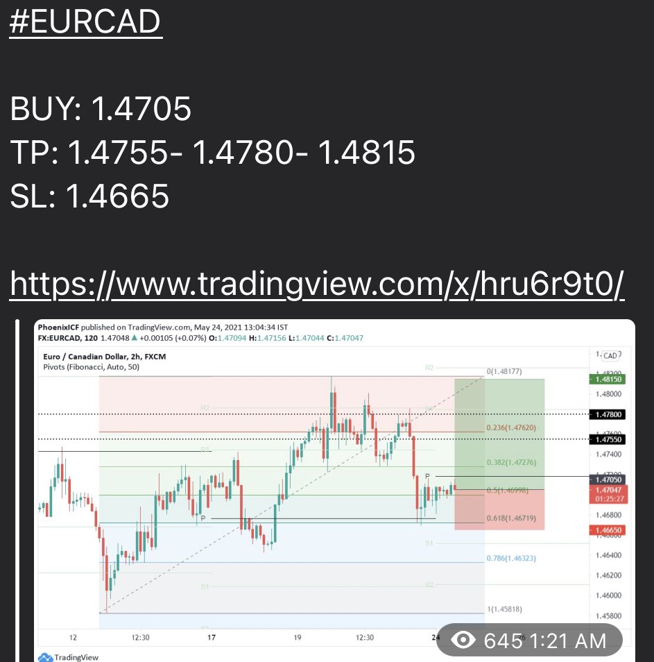Tradingbeast05's tweet photo. #EURCAD All TPs Hit! 110 PIPS Profit🔥✅⭐️

Here is tha  link of  #Forex and #Gold  #Signals Group

#EURTRY #FTSE #WTI #xauusd #usoil #crudeoil #forex #bitcoin #nflx #USDTRY #forexsignals #SP500 #XAUUSD #investing #TradingView @UAEFX14 @Arabictrader @ICMCapitalAr @arabdailyforex https://t.co/iLdRQggfs2