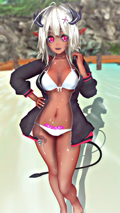 パーカービキニってえちかわでいいよね #COM3D2 