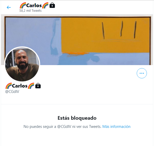 cryptozabar's tweet photo. @CGdlV @ierrejon Vaya parece ser que mi análisis sobre la conspiración del patriarcado futbolero y sus ramificaciones con el mundo LGTBI++ no le han gustado a Carlitos https://t.co/irb8uHUKcQ