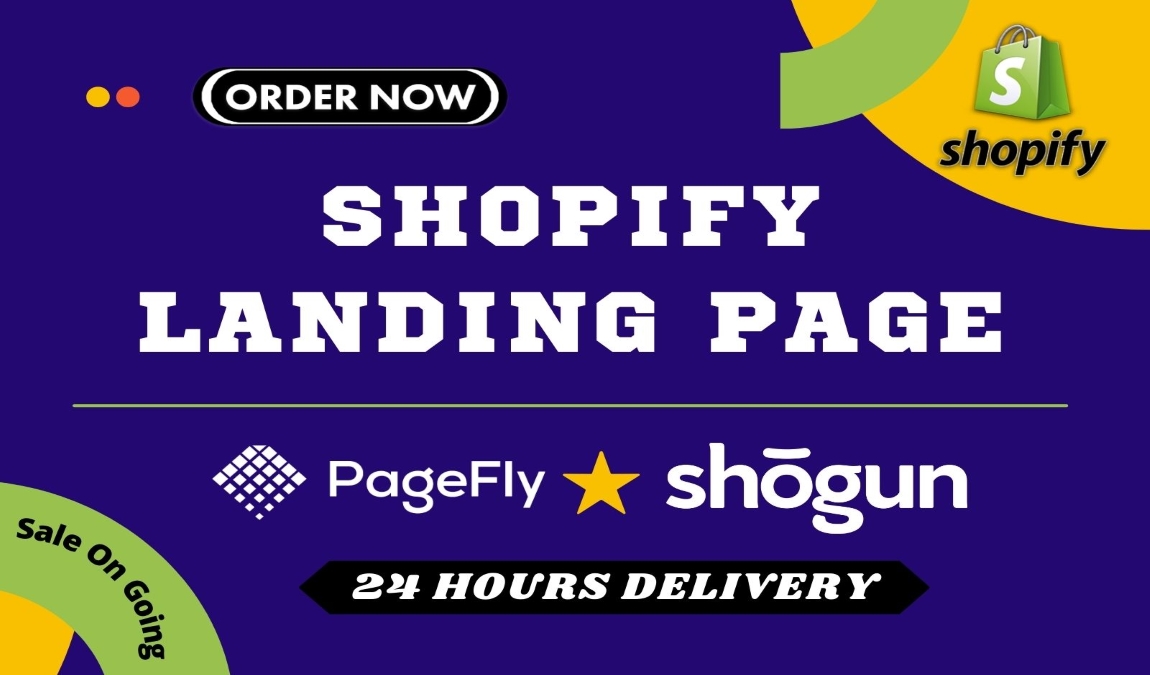 CoderShamim's tweet image. I will design Shopify landing page, sales page by pagefly or shogun.
I will Design a Unique & Professional squeeze page or sales page for your business
Hirer Me: fiverr.com/share/yE49pq
#shogun #shopifyLandingPage #salesPage #pagefly #squeezePage #shopify #webdesign #ecommerce