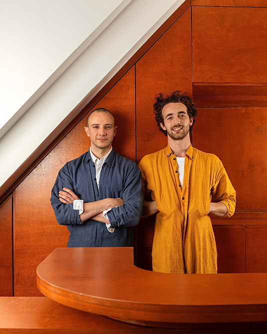 a bar with shapes for a name 🔶🟥🔵 is the new Bauhaus-inspired cocktail bar from Remy Savage &amp; Paul Lougrat. We chat with Remy to learn a bit more about the concept and offering: bit.ly/3xndOJz #bar #cocktails #bartender #newbar #bauhaus