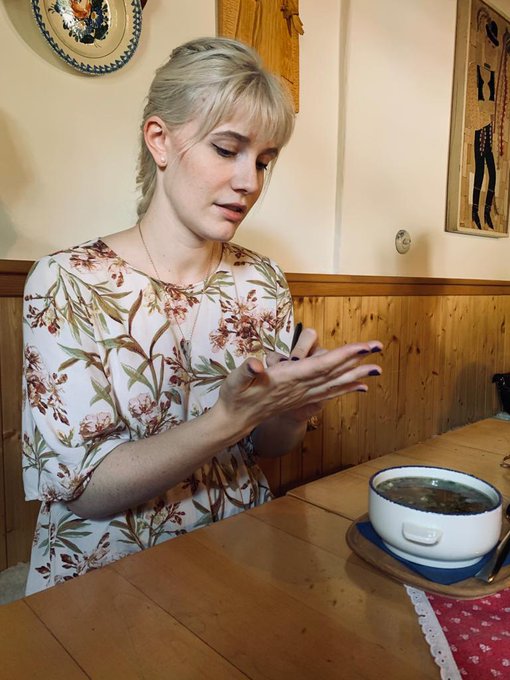 Just a quick pic to keep you all sure I'm real. Having lunch with my locked up hubby. The key is sacred<a href="/tag/chastitycouple"class="tags"><span>#chastitycouple</span></a><a href="/tag/cuckoldingislove"class="tags"><span>#cuckoldingislove</span></a>