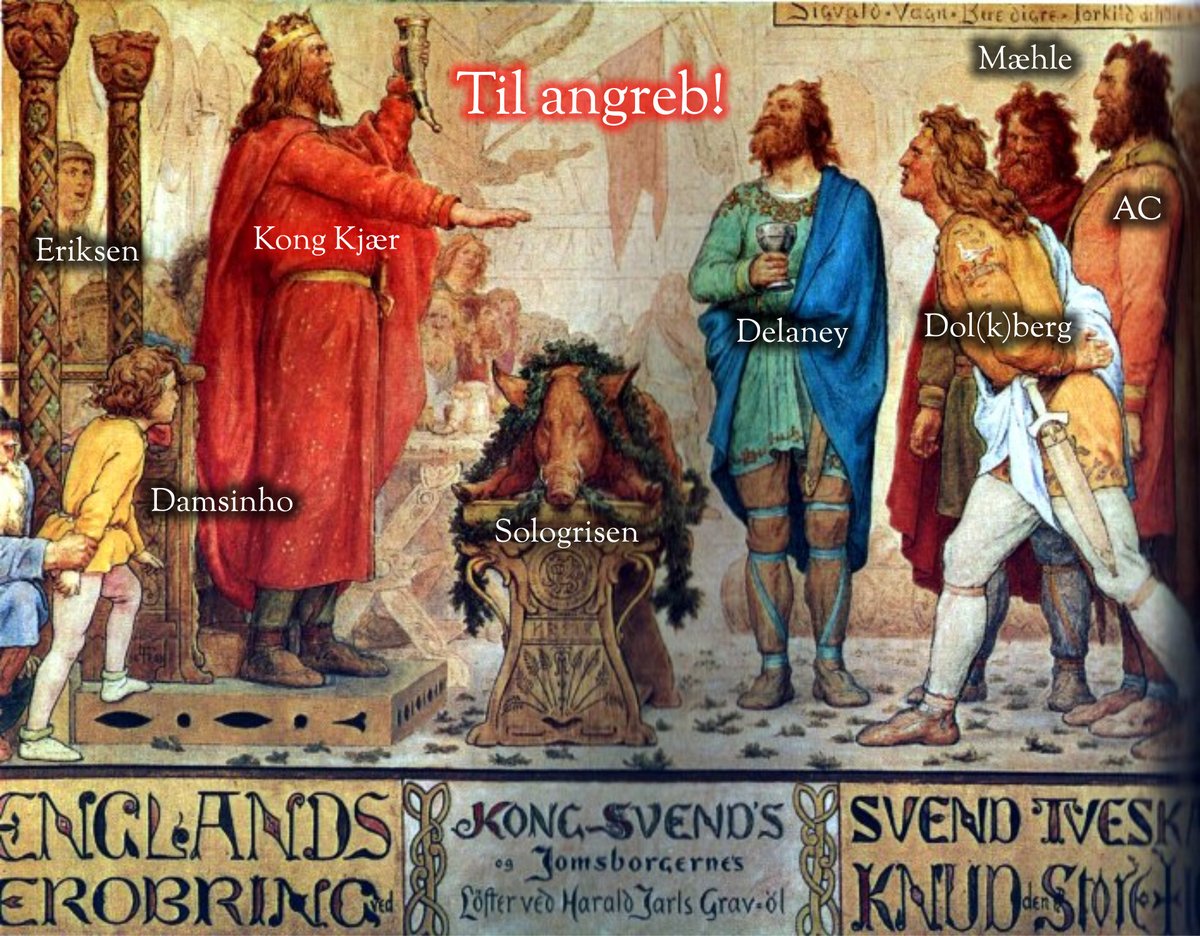 thebeertray's tweet photo. Fra taktikmødet (illustration: Lorenz Frølich)! #ForDanmark #EURO2020 #DEN #ENGDEN #SEMIFINAL #SVENDTVESKÆG1013 #SWEINFORKBEARD1013 https://t.co/f7TSGEOE7s