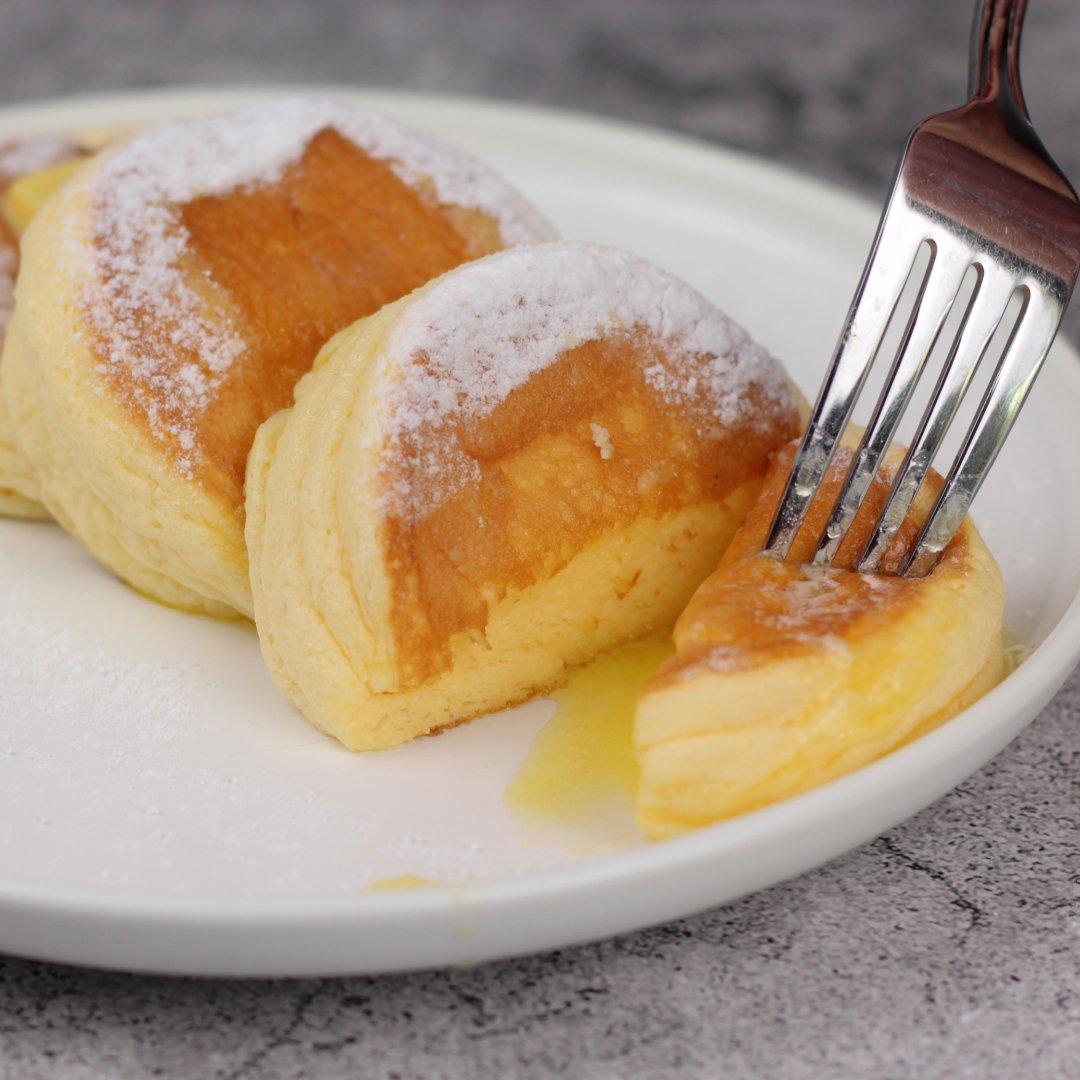 Kirbyyy on Twitter "Souffle Pancakes with One Egg! [ No Oil, No Baking