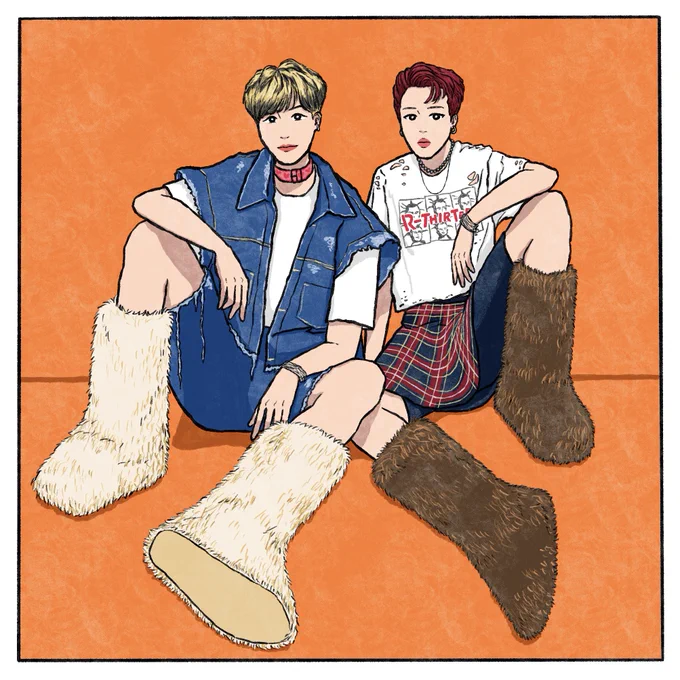 🧡❤️

#btsfanart #JHOPE #JIMIN 
#PermissiontoDance 