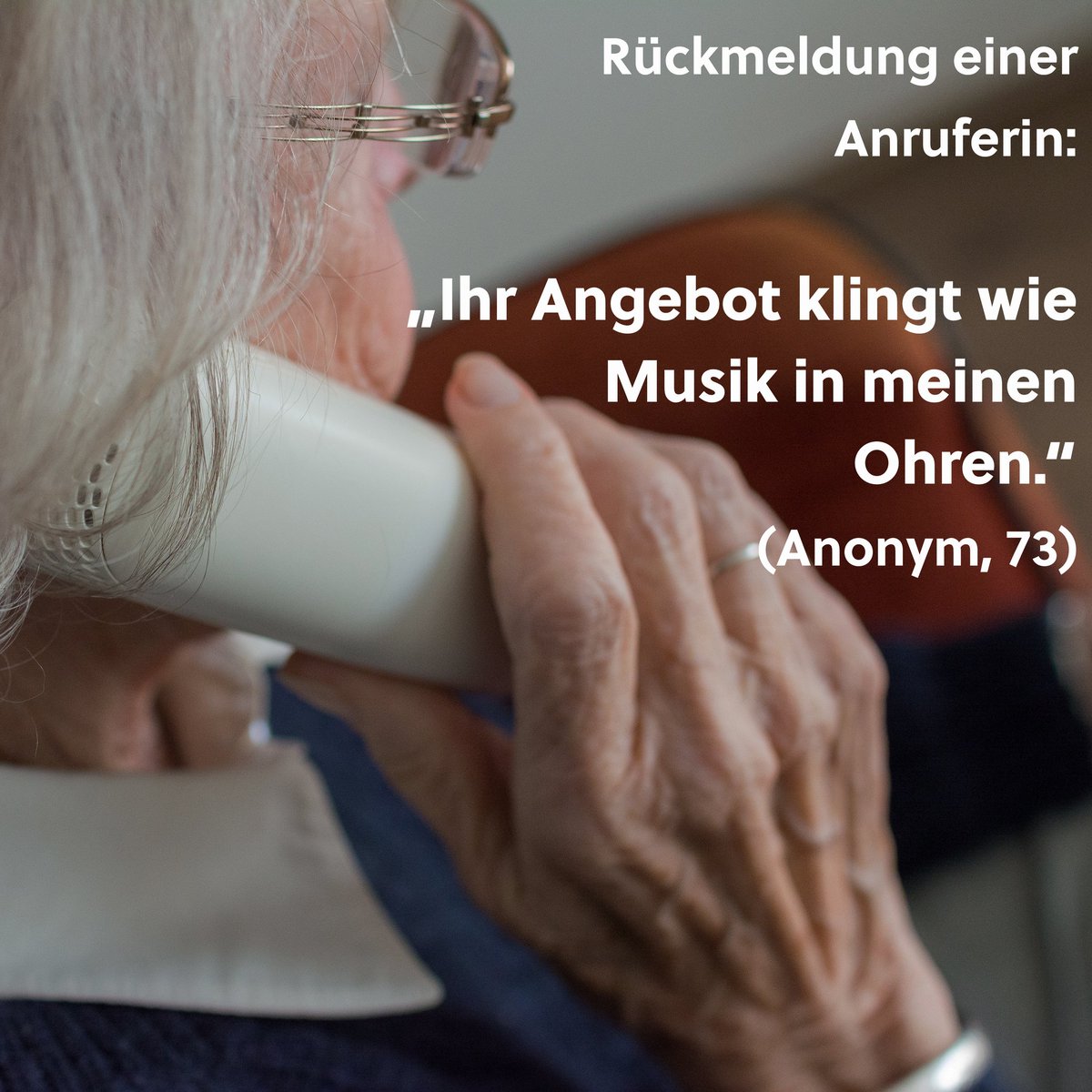 JPhotomoments's tweet photo. #lovemyjob
Positive Feedbacks machen einem glücklich und solche Erfahrungen teile ich gern mit euch.
#malreden ermöglicht bei Bedarf vielen Senioren und Seniorinnen ein entlastendes Gespräch im Alltag.
Anonym, vertraulich, kostenlos.
#freiwilligenarbeit #schrittausdereinsamkeit https://t.co/DoM4zxCLm2