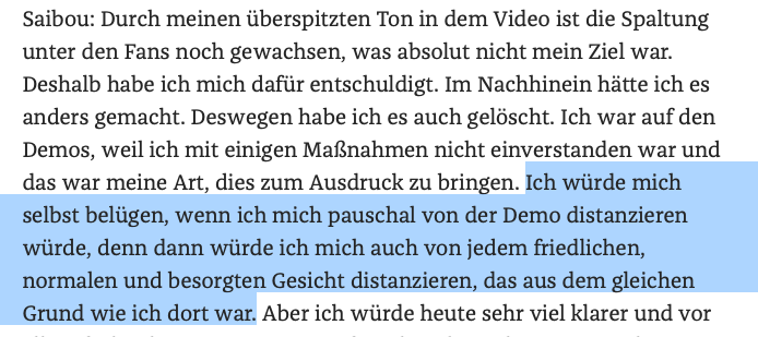 thiloneumann's tweet photo. ...#Saibou erst letzte Woche zu den Demos gesagt hat. 

Aber Hauptsache, die Ergebnisse stimmen. Oder wie man es wohl beim DBB formulieren würde: "Es ist alles gesagt" https://t.co/kHg003JRxz