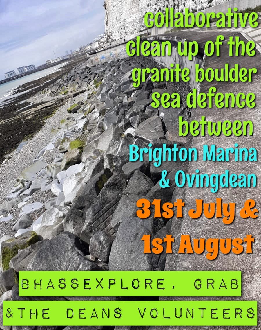 A collaboration between GRAB @thedeansvolunteers and bhassexplore.com and the #greensockmovement need as many people as possible to clear synthetic plastic ropes and netting and rubber strips and other plastic from the marine environment #seeforyourselfhowfuckedweare