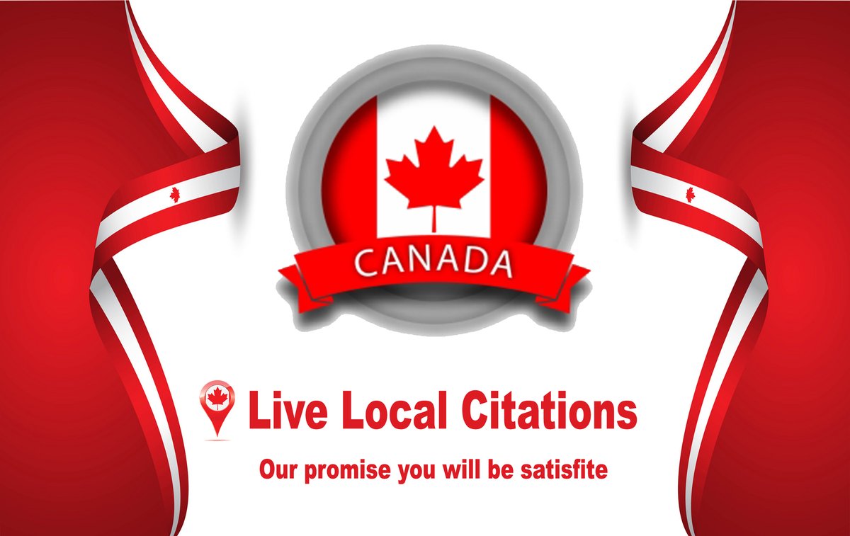 citationsxpert's tweet photo. I will do 100 live canada local citations or listings for seo. Our promise you will be satisfite.Feel Free to contact. Order Today for quality work. Money back Guarantee.

More Info:
https://t.co/p4YR9x1kVl

#citations #localcitations #localseo #locallistings #listings #backlinks https://t.co/oiyA5znsbV
