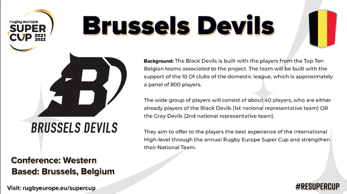 PillsRugby's tweet photo. Conferencia oeste de la Super Cup @RESuperCup
🇪🇸@IberiansRugby
🇵🇹#LusitanosXV
🇧🇪#BrusselsDevils
🇳🇱#DeltaRugby https://t.co/NzFiTCQ9ar