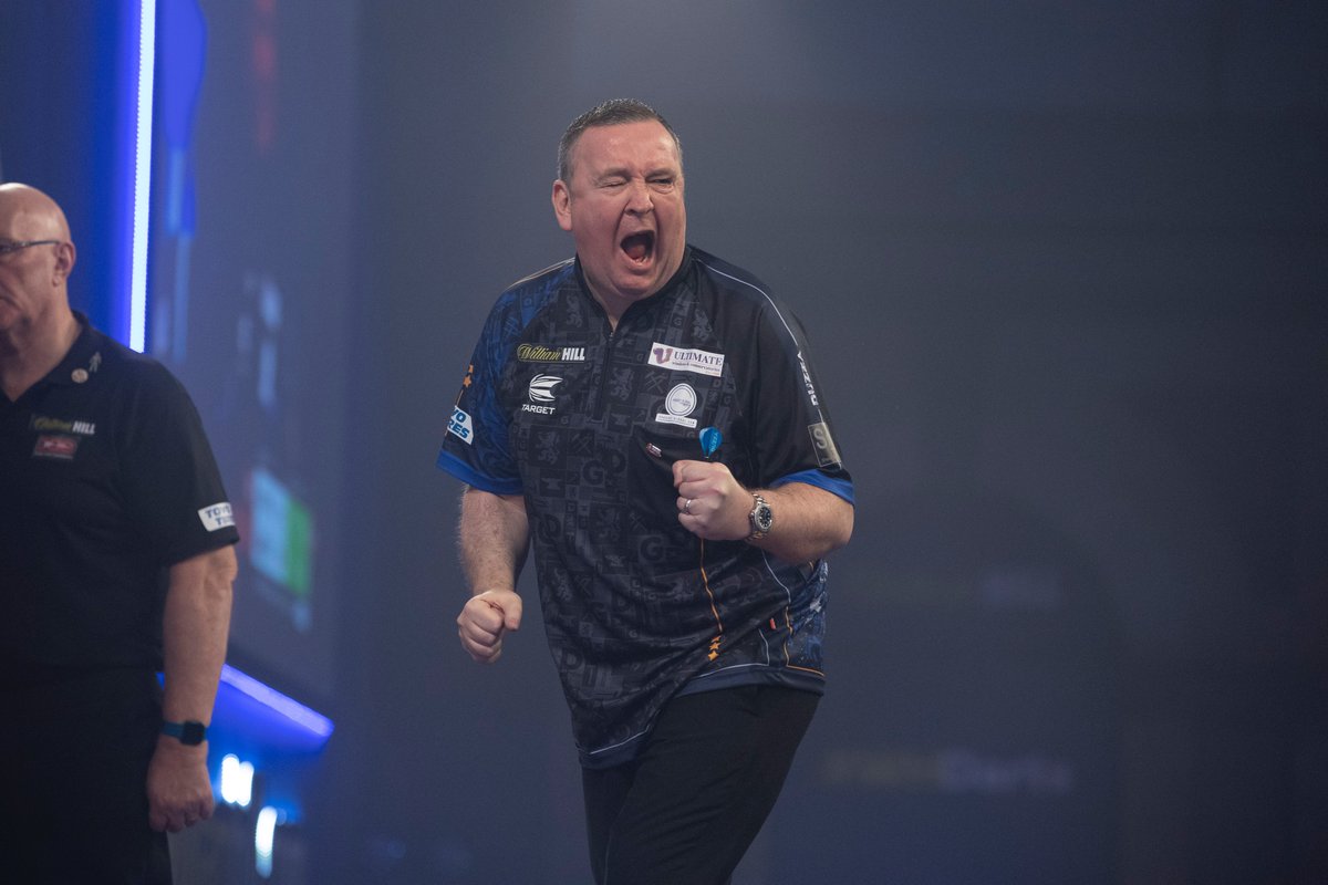 OfficialPDC's tweet image. 𝗣𝗖𝟭𝟵 𝗥𝗢𝗨𝗡𝗗 𝗢𝗡𝗘 - 𝗦𝗘𝗟𝗘𝗖𝗧𝗘𝗗 𝗥𝗘𝗦𝗨𝗟𝗧𝗦

Glen Durrant 6-4 Joe Cullen
James Wade 6-4 John Henderson
Nathan Aspinall 6-3 Ritchie Edhouse
Jonny Clayton 6-5 Simon Whitlock

Follow live➡️ bit.ly/PC19Latest