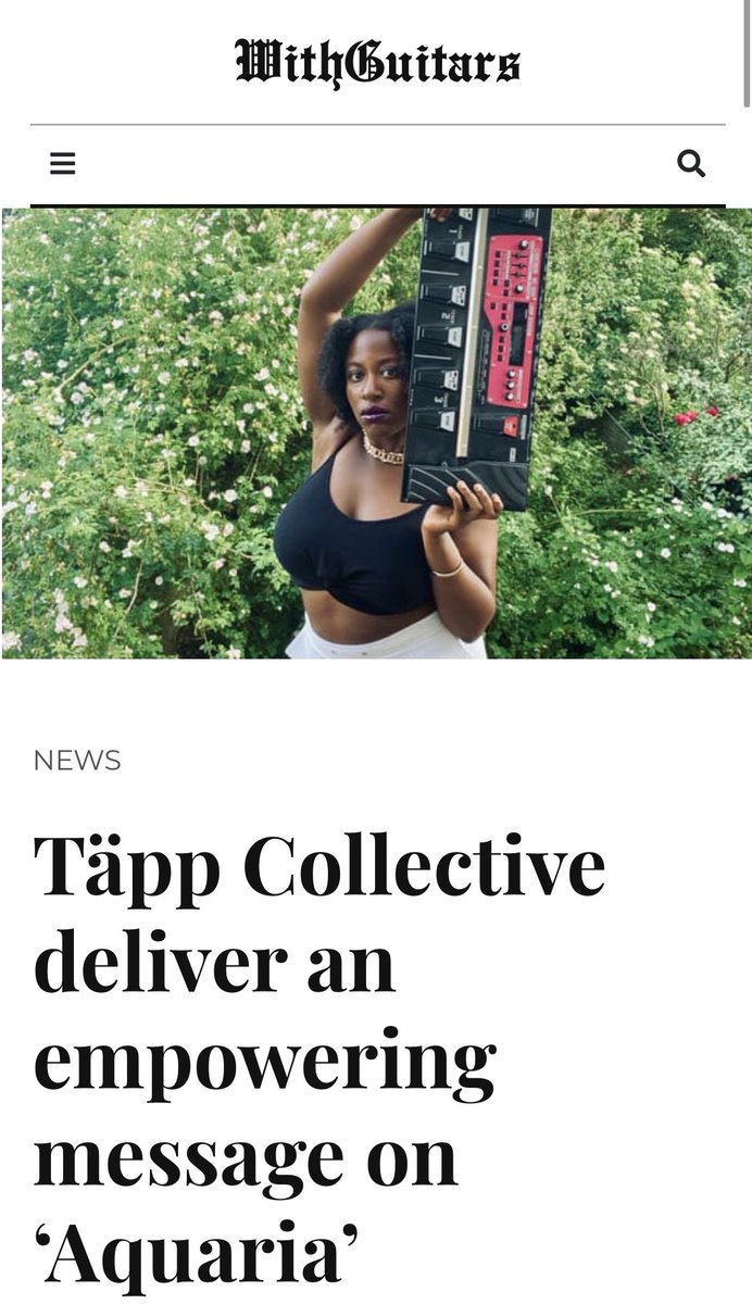 Shoutout to <a href="/EditorJanes/">withguitars.com</a> for the feature 🙌🏿
[Read More] ➡️ withguitars.com/288886-2/