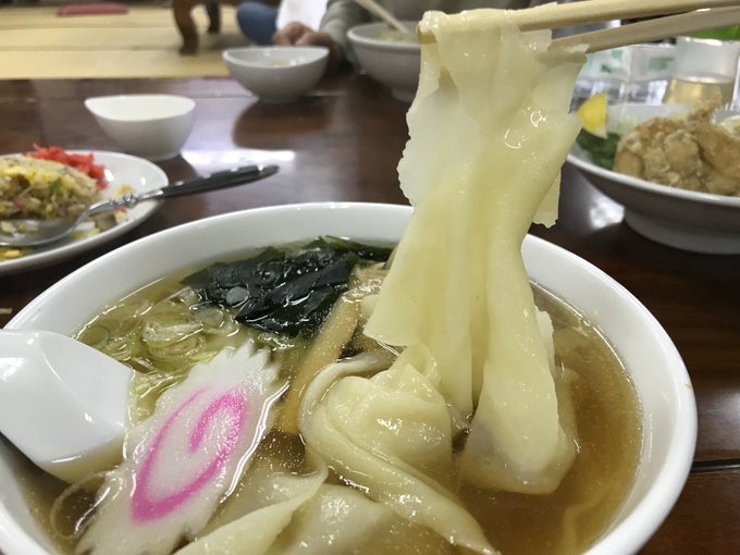 足利麺 あしかがめん ひもかわラーメンが絶品 栃木県足利市 ランチにもオススメグルメ ろーかるぶろぐ