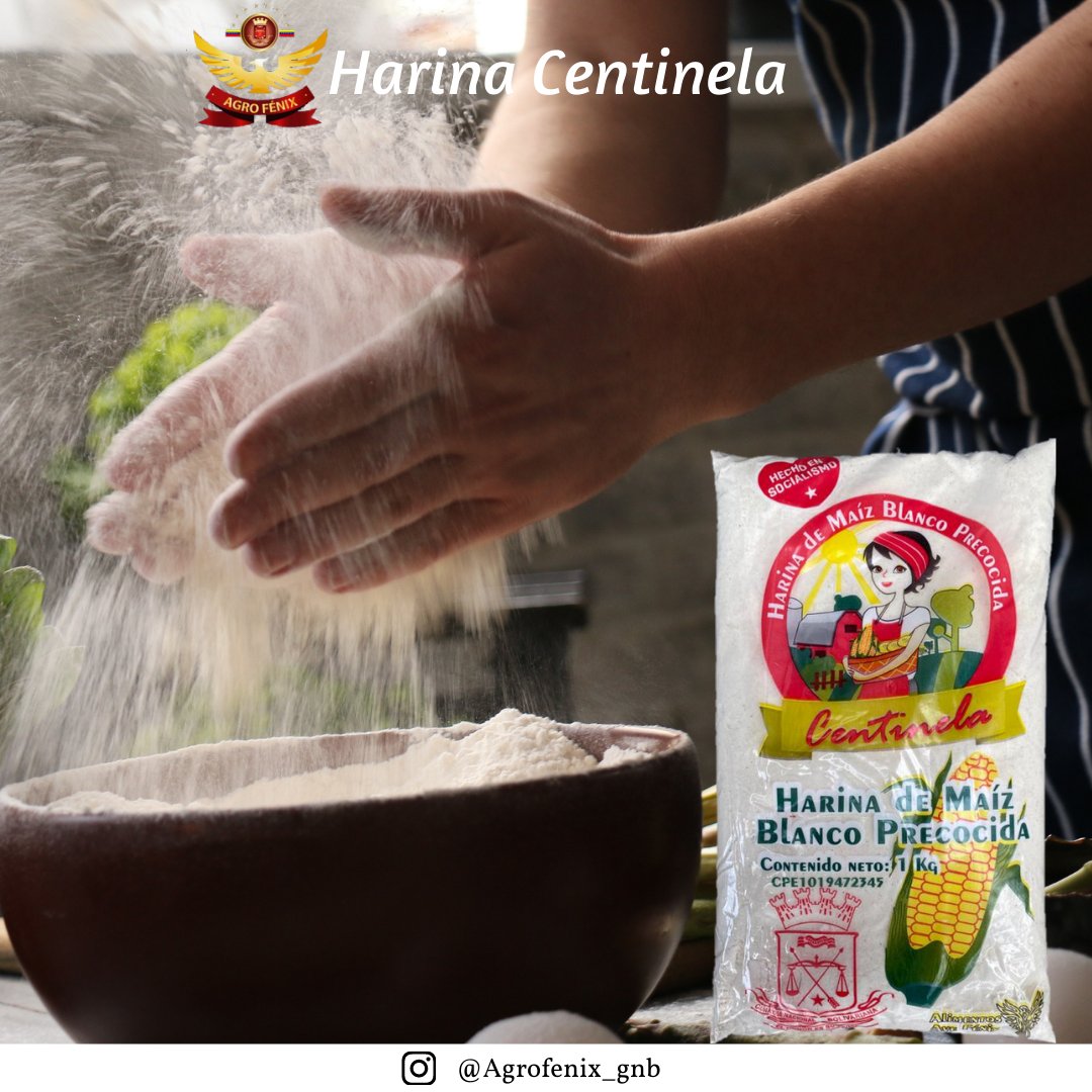 AgrofenixG's tweet photo. Que no falte en tu mesa la mejor harina de Venezuela 🇻🇪

#HarinaCentinela

#produciresvencer
#harinademaiz
#harinacentinela🌽🌽
#HarinaCentinela
#venezuela
#AgroFénix
#GNB
#FANB https://t.co/UGQsmh6dMj