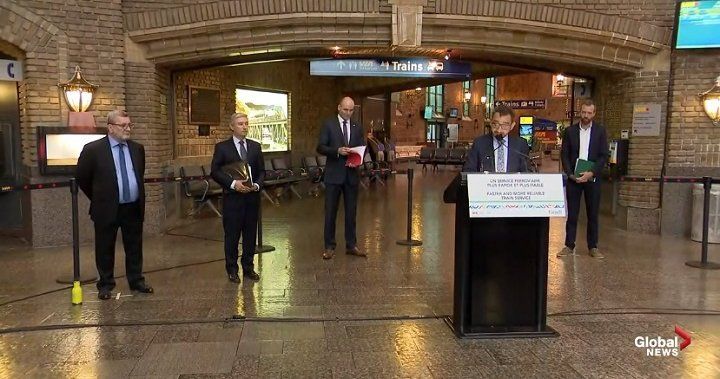 transittoronto's tweet photo. 07/06 #GovofCan set to begin procurement process for #Toronto - #QuebecCity high-frequency rail corridor | via @globalnews https://t.co/1F0RyPr9cI https://t.co/lO2R0Xh6zs