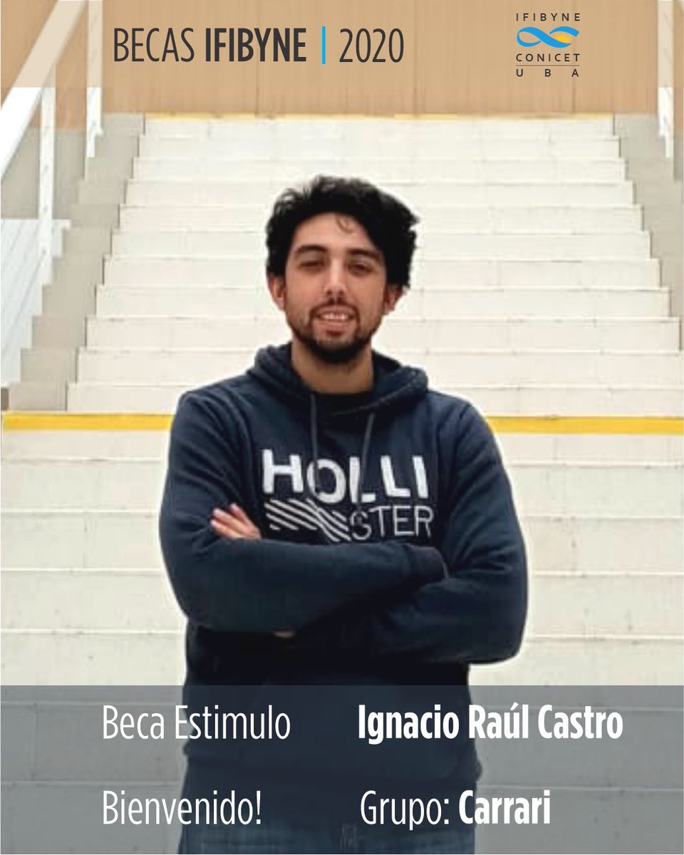Becas IFIBYNE 2021 🇦🇷
Beca Estimulo Vocaciones Científicas del Consejo Interuniversitario Nacional <a href="/CINoficial/">CIN</a>

Ignacio Raúl Castro <a href="/casnach/">Nach Cas</a>, estudiante de Ingeniería Agronómica en @fauba_oficial y becario del grupo <a href="/fercarrari/">Fernando Carrari</a>