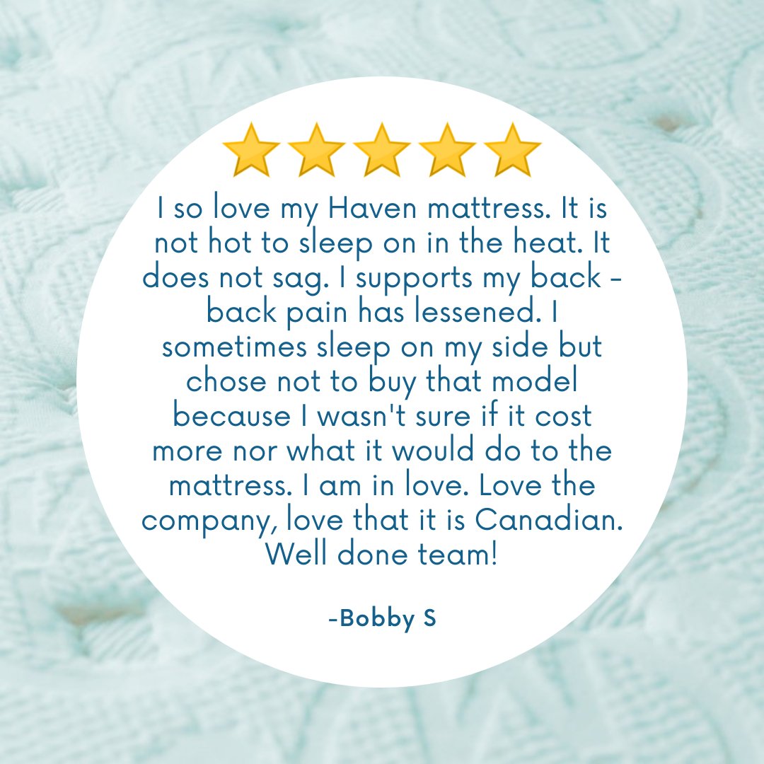 Thank you Bobby! We're so happy to hear that you LOVE your Haven :)