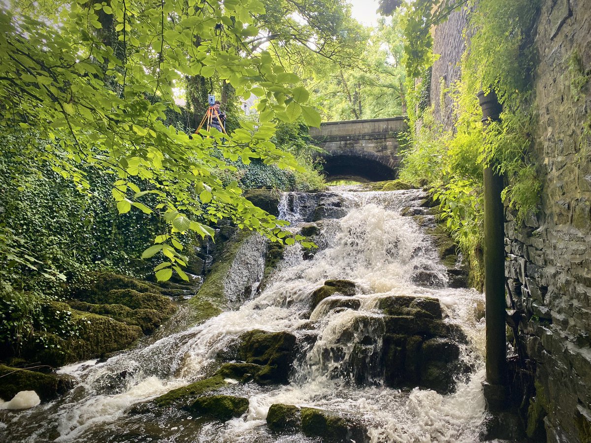 I had to share this shot of today’s site! <a href="/AlexLyall_SG/">Alex Lyall</a> is working away behind the S7 in the background! A beautiful site, but with genuine risks. A good job we both hold our Defra level 2 #water awareness and have appropriate #safety measures in place!  #KorecPhotoCompetition