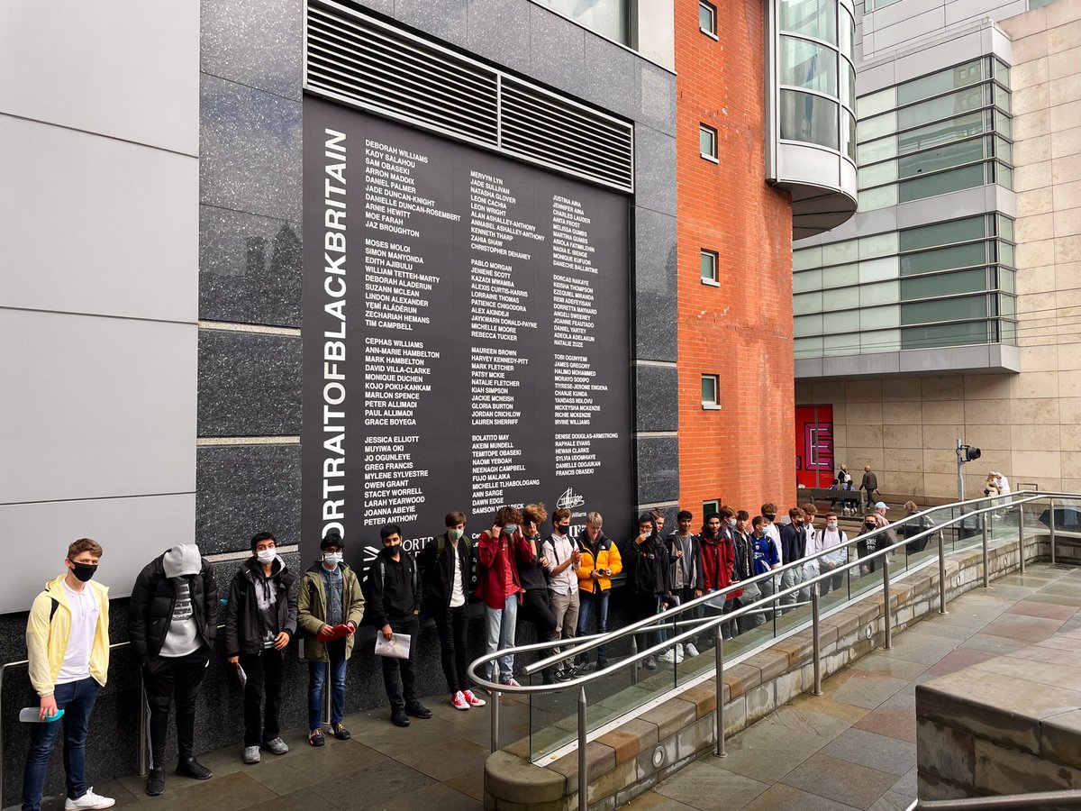 Having an excellent day exploring @MIFestival events around the city centre with Y12- creative writing involving #captioningthecity and #portraitofblackbritain. @BoltonEnglish  <a href="/Ms_Sigrist_Eng/">Jessica Sigrist</a>