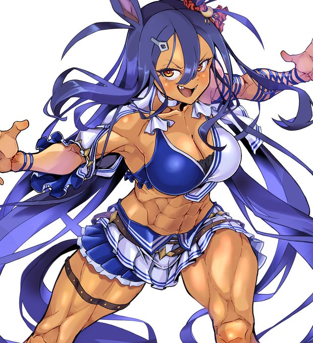 筋肉ウマ娘シリーズ5 ヒシアマゾン https://t.co/G9X9yXZaWi 