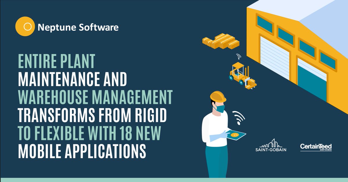 patrick_peper's tweet photo. @CertainTeed built 18 mobile solutions with low-code app development, automating #warehouse management functions, and transforming their #SAP plant maintenance solution into their own digital vision. 😎 #casestudy #PM #MobileApps 
https://t.co/wBLFXa10TN https://t.co/Howp3AIs7j
