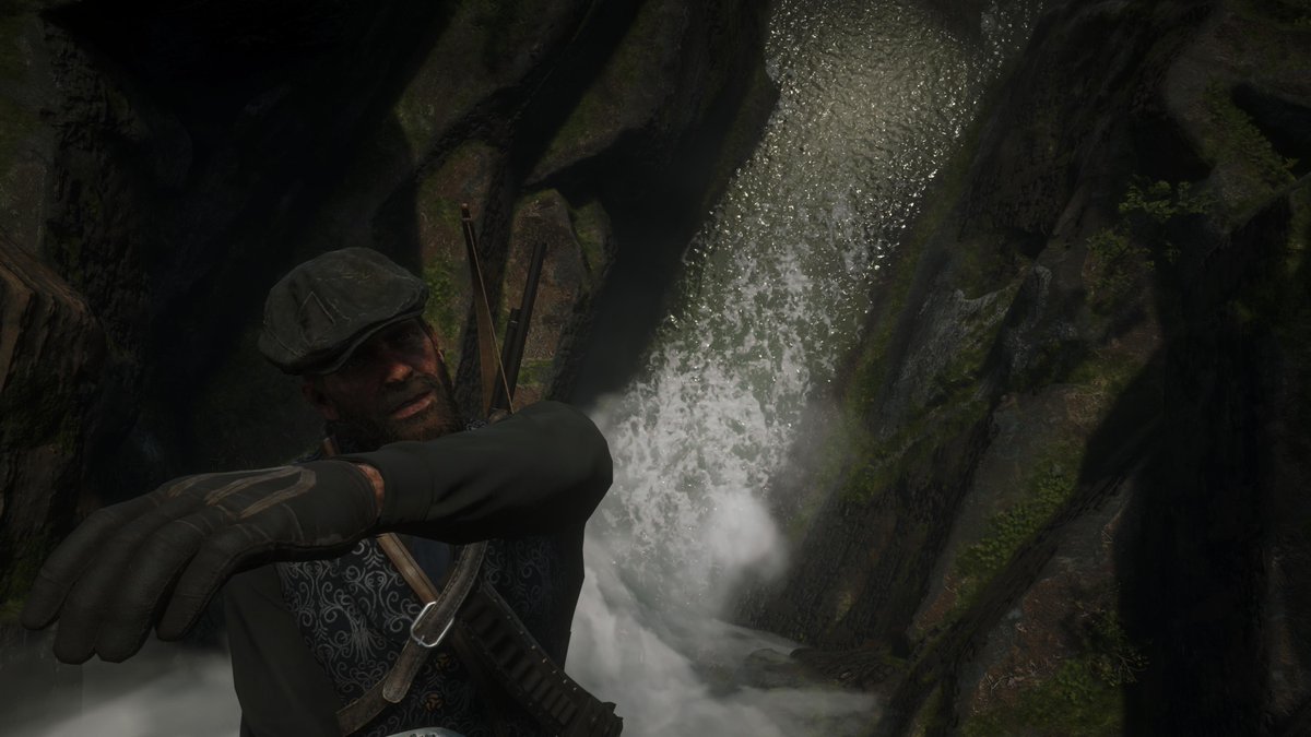 Turns out you can't jump off Brandywine Drop and survive... At least not in story mode. <a href="/RockstarGames/">Rockstar Games</a> #RDR2 #RDRShots #ARTSSnapmatic #LostSoulHunter #LSPhotoStudio #VIP #VIIP #Nature #Beautiful #Art #VirtualPhotography #CliffDiving #CliffJumping #PS5Share #RedDeadRedemption2