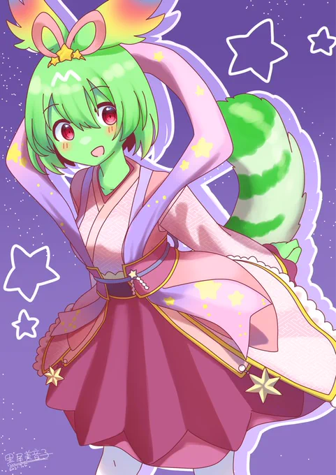 セーバルちゃん織姫衣装きて〜〜〜 