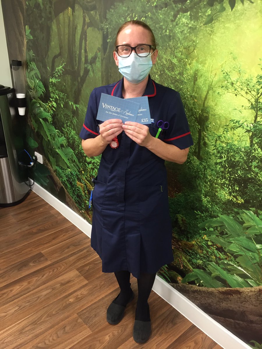 NCANursing's tweet photo. Children’s Safeguarding Week Prize Draw...... the winner of Afternoon Tea at Vintage Ambiance Monton is Carla Wilson Paediatric Nurse Practitioner. Well done Carla, thanks for joining one of our safeguarding children workshops and enjoy your afternoon tea. @VAmbianceMonton https://t.co/eonbMrPquL