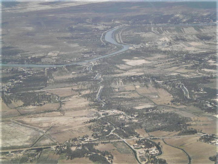 #Flying by #helicopter over the #Iraqi #marshlands, 2010.  For an inside look at life in a #warzone, see 